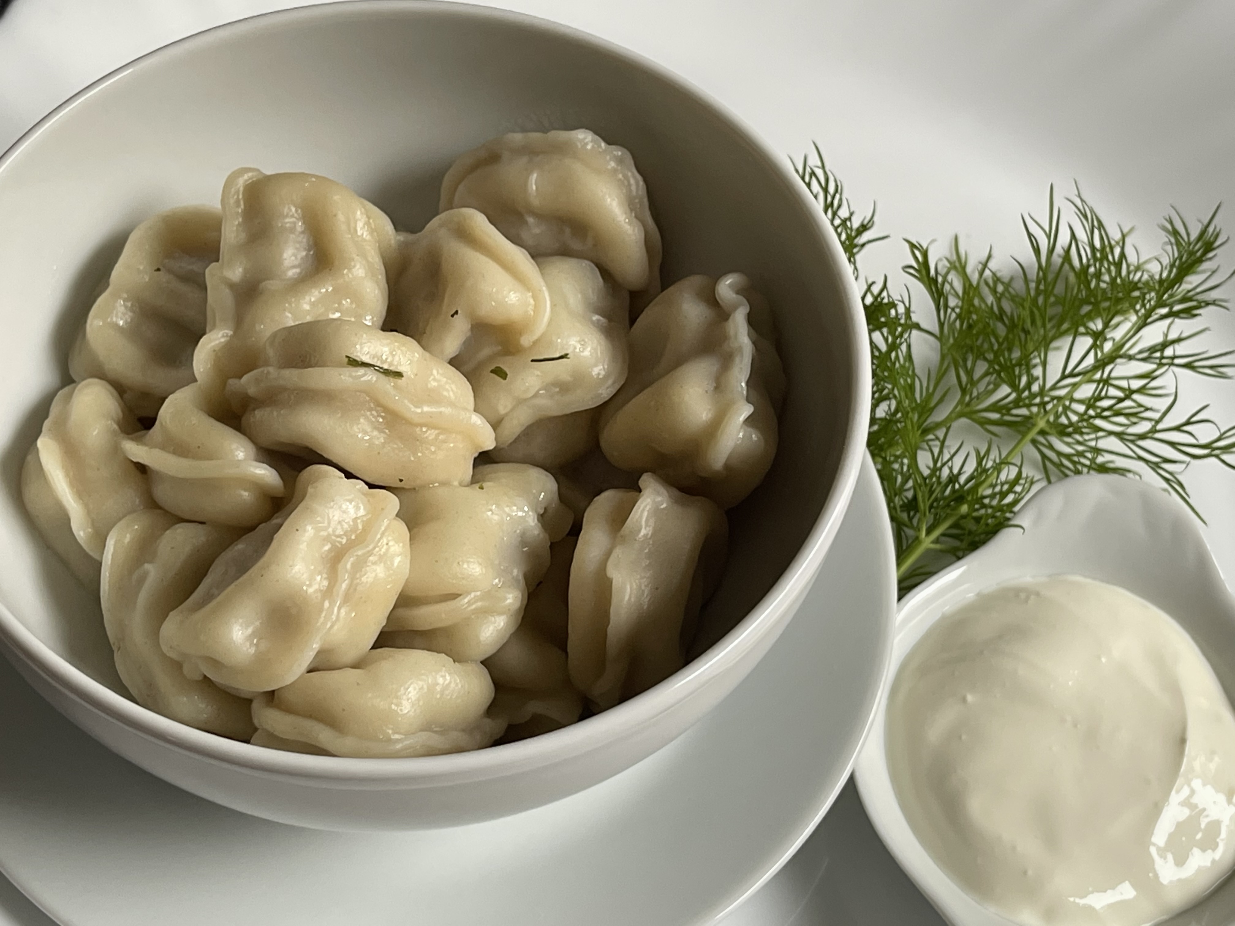 Pelmeni sa vrhnjem