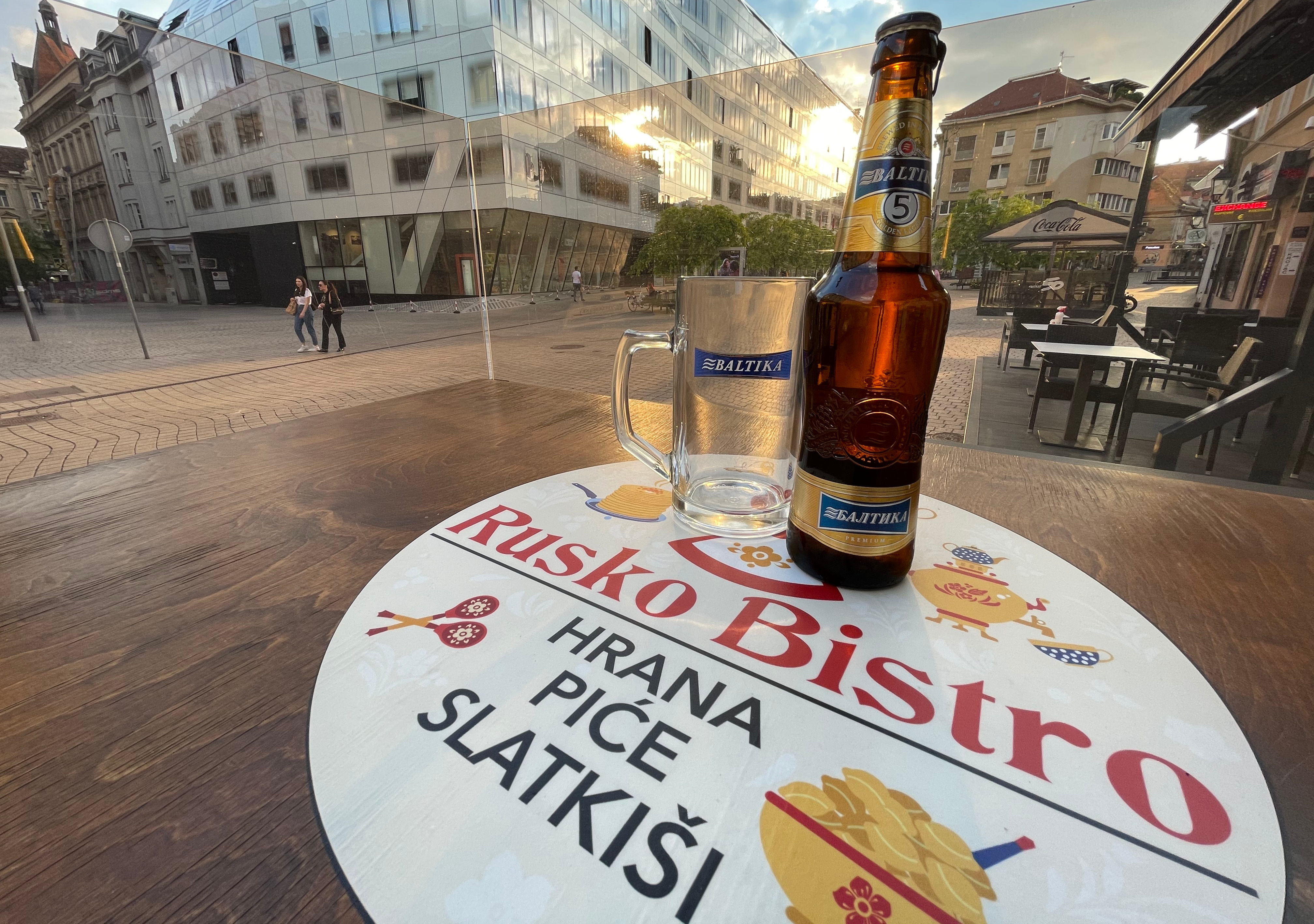 Terasa Rusko Bistro u Zagrebu